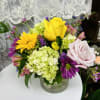 A colorful mix of flowers creates the perfect arrangement for everyday moments.