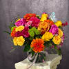 Bright summer fun color filling up cheerful expression!