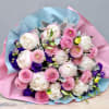 The photo shown is standard size, all bouquets are only available for