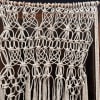 One of a kind piece. 
Stunning, oversized macram&eacute; wall hanging, handcrafted with