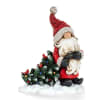 Adorable Santa Gnome pulling a Christmas Tree

Dimensions: 10.5&quot; H x 5&quot; W