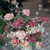 This arrangement consist of artificial flowers. Therefore this arrangement cannot be changed.