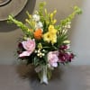A flirty, feminine bouquet in autumnal colors!

Measures approx. 27&quot;Tx18&quot;W and arrives in