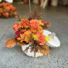 A floral Pumpkin for fall