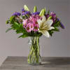 Picked fresh from the farm, theLilac Gardens Bouquet is set to send