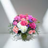 The Blush Meadow Bouquet captures the beauty of a blooming meadow with