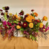 Perfect for the your Thanksgiving tablescape. A rectangular vase created at just