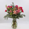 Flamingo is a fun pink arrangement that features Pink Asiatic Lilies, Pink