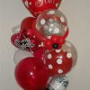 6 Assorted Mylar Valentine&#039;s Balloons