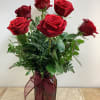 Six premium long-stemmed roses. A classic beauty.
A variety of other beautiful rose