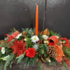 Make a big statement with this holiday centerpiece.  Light up your