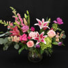 This gorgeous arrangement is carefully crafted to make you or the recipient