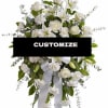 Honor your loved one with a beautifully crafted custom funeral spray, designed