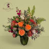 Delightful Rose features a garden style array of blooms. These Blooms will