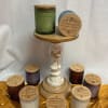 These locally made candles come in a variety of fragrances and colored