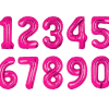 Elevate your celebrations with this 34 -inch helium filled number balloon. Perfect