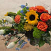 Elevate your autumn gatherings with the Autumn Radiance Centerpiece. A stunning display
