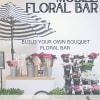 Our flower bar is the perfect activity for bridal showers, baby showers
