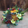 This traditional Thanksgivings arrangement makes a great Hostess gift or perfect for