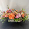 A graceful tablescape centerpiece. Approximately 12&quot; H X 22&quot; L including 10&quot;