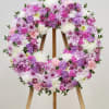 The Comfort and Peace Wreath brings a gentle, soothing presence to any