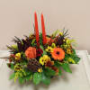 filled with fall flowers.  Great for thanksgiving
