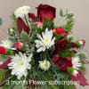 Looking for the perfect gift? Our monthly flower delivery subscription is a