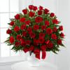 Each rose in our Blessed with Love Arrangement is a touching way