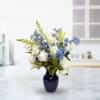 Blue Harmony is a beautiful floral arrangement featuring a serene blend of