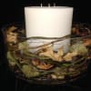 A chunky candle encircled with natural fall elements. Perfect for the autumn