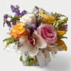 Send this pretty cutie pastel bouquet with it&#039;s springtime blossoms arranged in