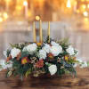 Introducing Golden Glow, a cozy and inviting fall centerpiece that brings warmth