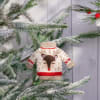 Super cute 4&quot; sweater ornament, perfect for a tree or add on