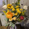 For our yellow lovers, this extravagant arrangement includes the variety perfect for