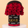 Love Box with Red Roses &ndash; Romantic Anniversary &amp; Wedding Gift

Celebrate love