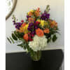 Rainbow colors bundle in an amazing combination of flowers