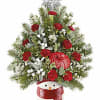 Surprise someone special with a charming Christmas bouquet delivered in a festive