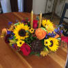 Bountiful blooms, to send to a loved one for Thanksgiving, including sunflowers