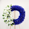 The Forever Cherished Wreath is an elegant, one-of-a-kind tribute crafted to honor