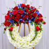 The Honor Wreath embodies patriotic strength and timeless beauty, perfect for showing