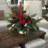 Beautiful Christmas arrangement for your tablle, or gift for your loves one