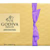 27-piece Godiva Assorted Chocolates gift box. This Goldmark chocolate collection features 27