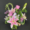 Grab their attention and make them starstruck with this breathtaking arrangement center