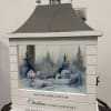 This new rectangular style lantern is 12 1/2&quot;H x 8 3/4&quot;W x