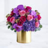 Indulge in the luxury of the Royal Amethyst Bouquet, an opulent arrangement