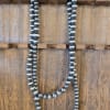 Western 2 Layer Navajo Style Pearl Necklace

Burnished Silver Color
17&Prime;, 22&Prime; + 3&Prime;