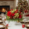 Bring the elegance of a festive winter banquet to your home with