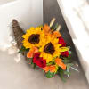 This beautiful cornucopia arrangement is a great way to celebrate the start
