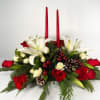This Christmas centerpiece will make any table glow for the Holiday&#039;s. It&#039;s