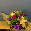Bring thanks to your table this Thanksgiving with this cornucopia centerpiece! Flowers